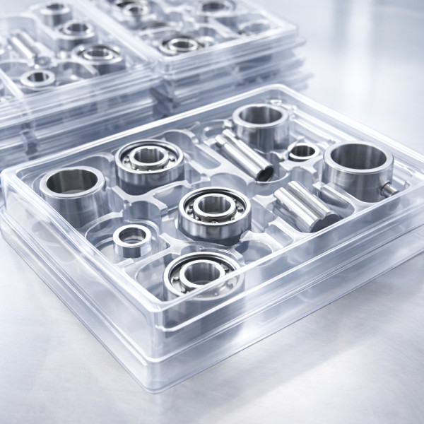 Precision Thermoformed PVC Trays For Industrial Parts Protection And Packaging