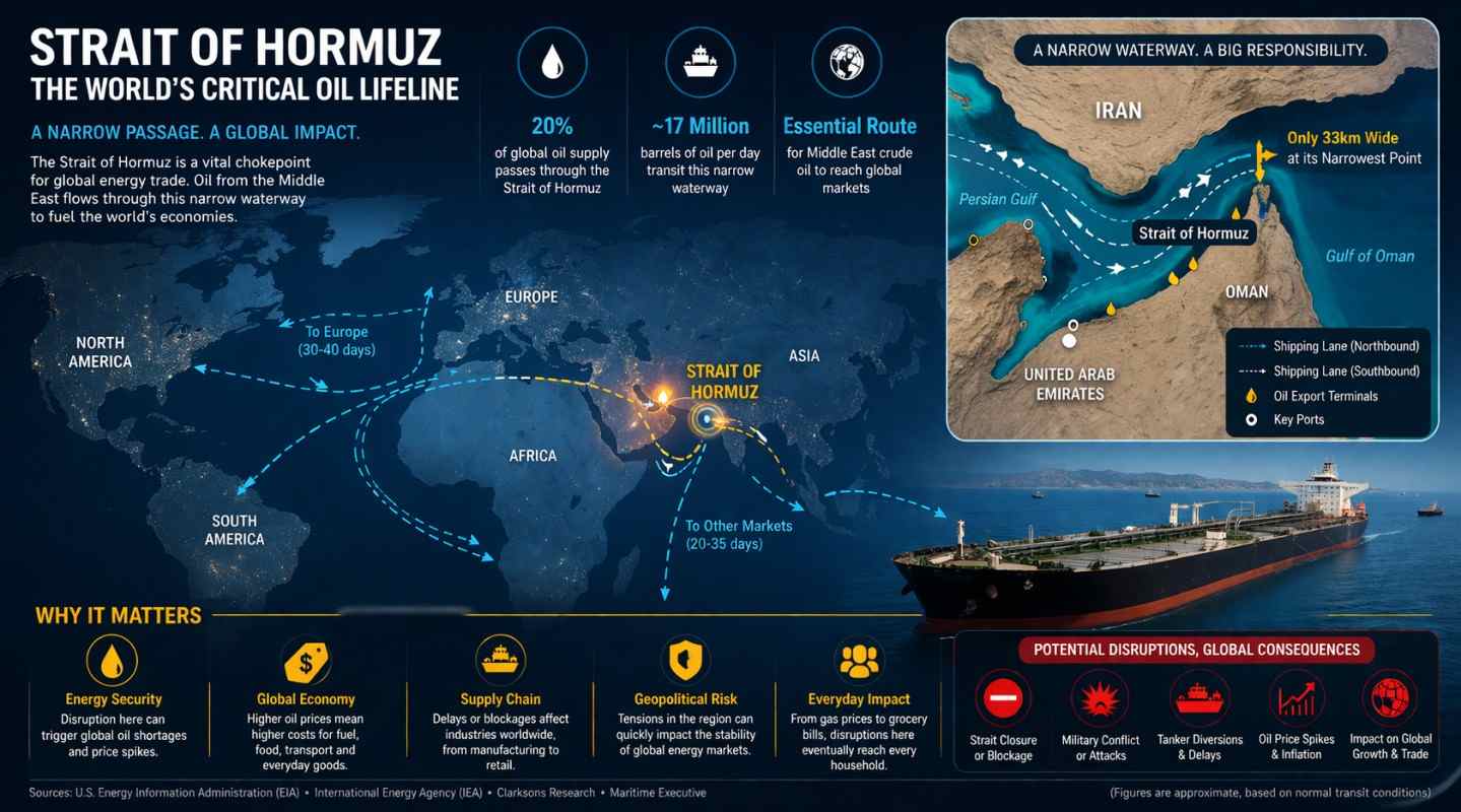Strait Of Hormuz And Global Oil Shipping Risk
