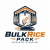 BulkRice Pack Packaging Technology Logo With Strong Warehouse Bulk Rice Bag And Logistics Design