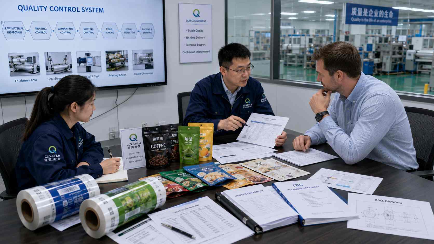 Packaging Buyer Auditing Flexible Packaging Manufacturer Quality System