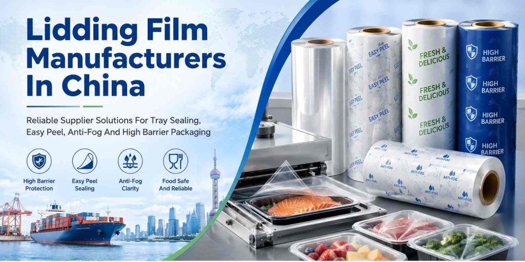 Premium Lidding Film Solutions From China For Easy Peel, Anti-Fog, And High Barrier Food Packaging
