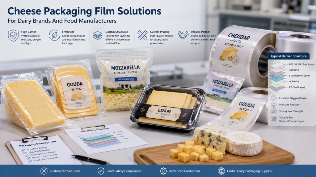 Custom Cheese Packaging Film Solutions For Dairy Brands And Food Manufacturers
