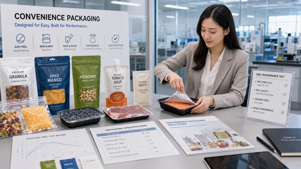 Easy Peel And Resealable Food Packaging Solutions For Better Consumer Experience
