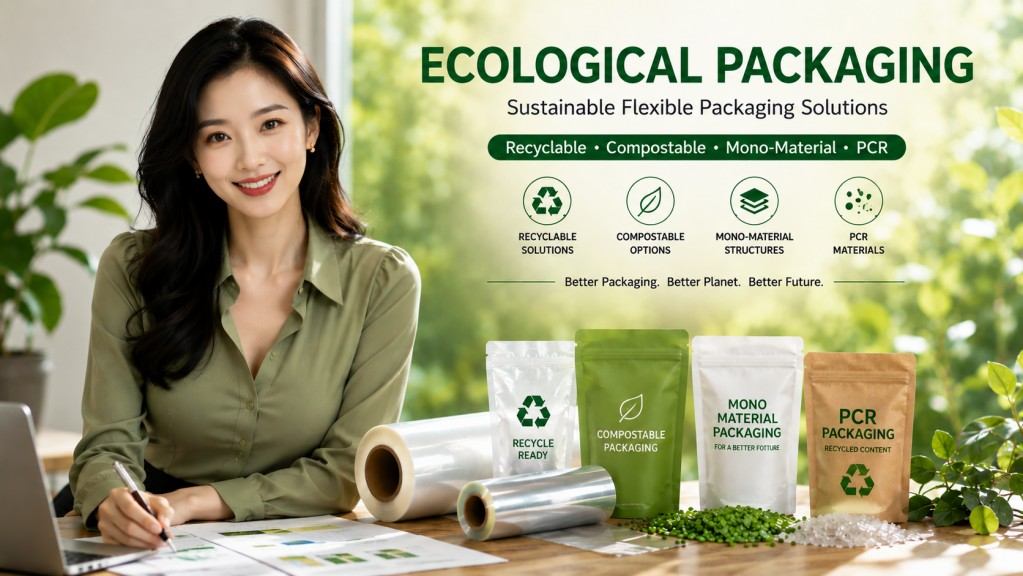 Ecological Packaging Solutions For Sustainable Flexible Packaging Brands