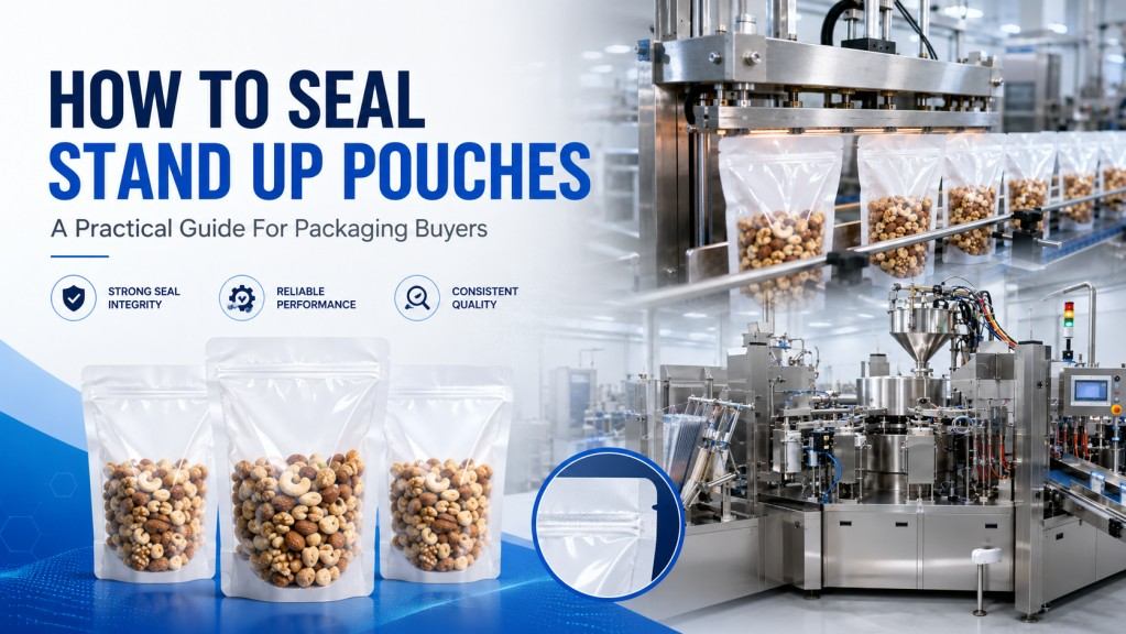 How To Seal Stand Up Pouches Blog Cover Image