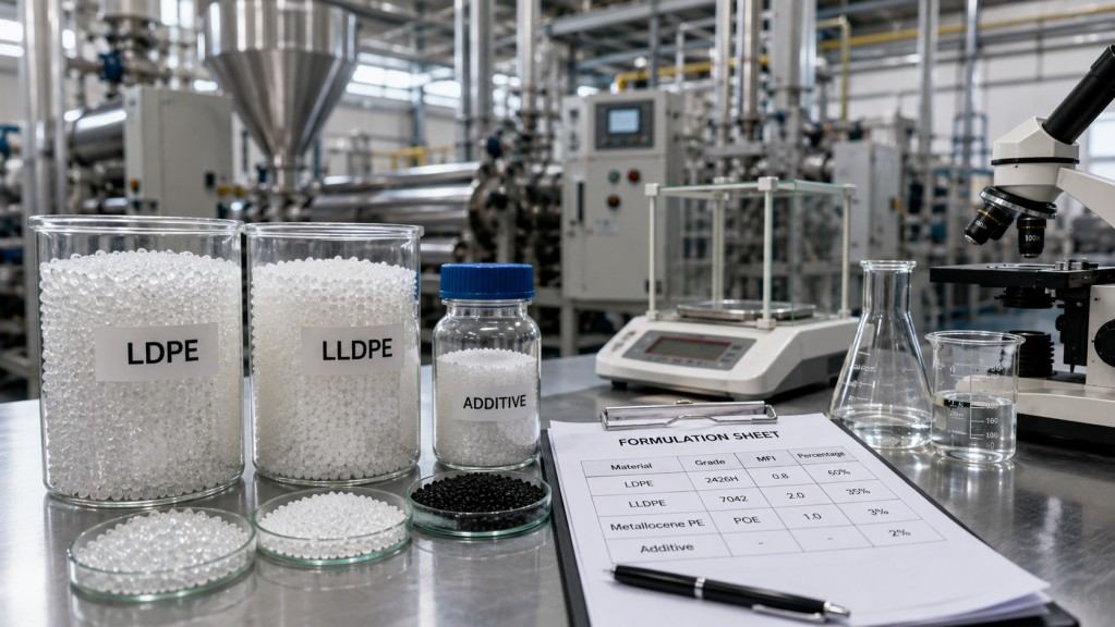 LDPE And LLDPE Resin Pellets For Shrink Film Production