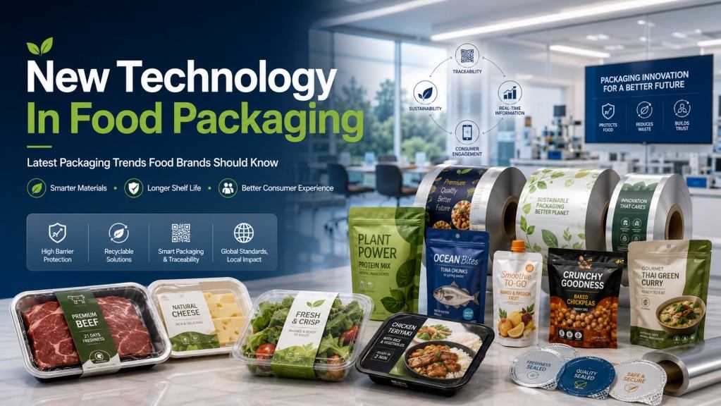 New Technology In Food Packaging And Latest Packaging Trends For Food Brands