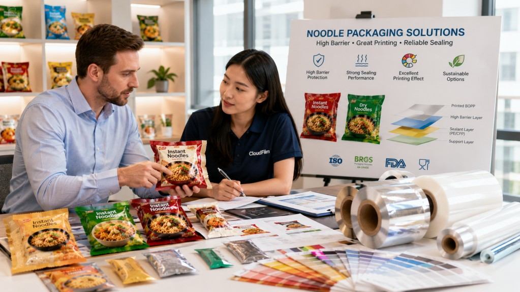 Noodle Packaging Film Manufacturer And Supplier For Global Buyers