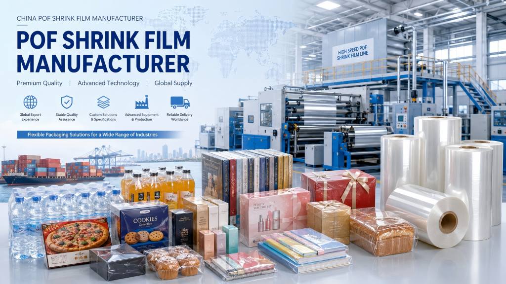 POF Shrink Film Manufacturer In China For Retail And Food Packaging