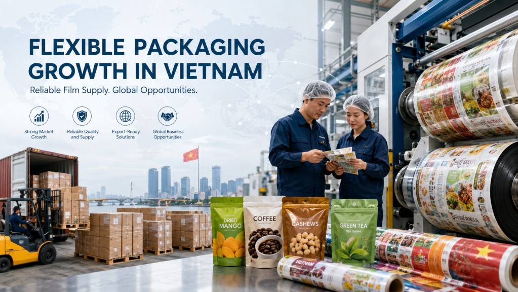 Packaging Industry In Vietnam Flexible Packaging Film Supplier