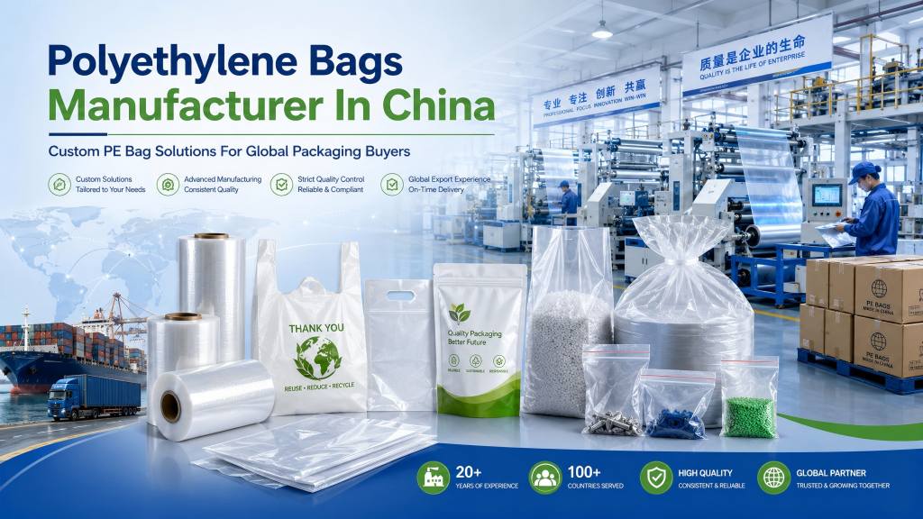 Polyethylene Bags Manufacturer In China Custom PE Bag Solutions