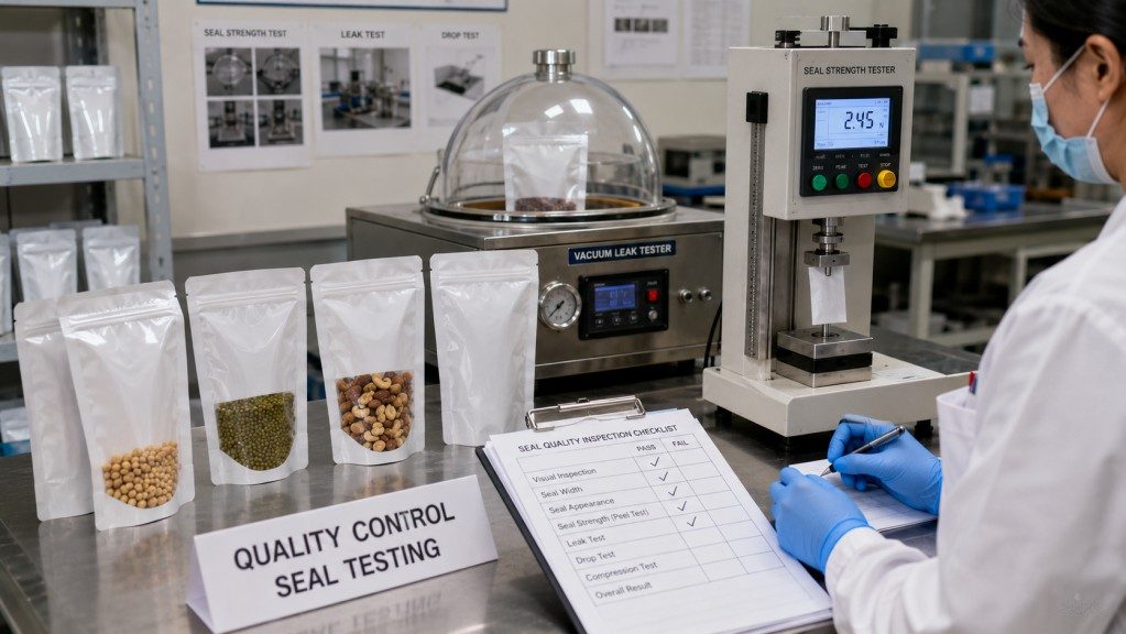 Stand Up Pouch Seal Quality Testing For Leak Prevention