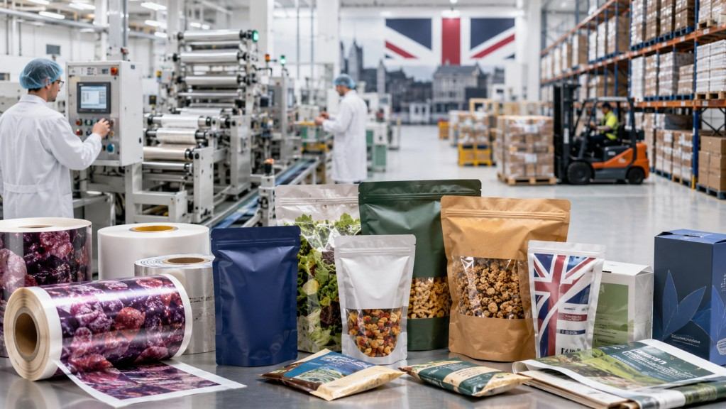 UK Packaging Industry Flexible Packaging Films And Custom Pouch Supplier
