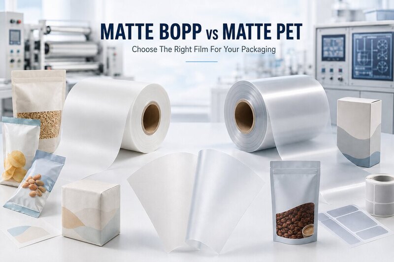Matte BOPP Vs Matte PET Film Selection Guide