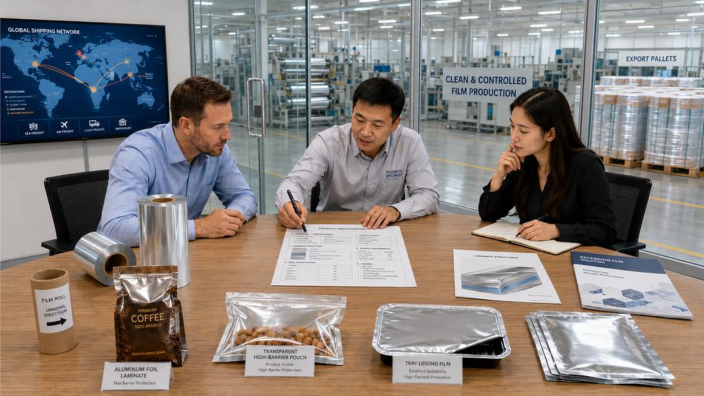 Global Aluminium Packaging Supplier Technical Consultation And Custom Film Development