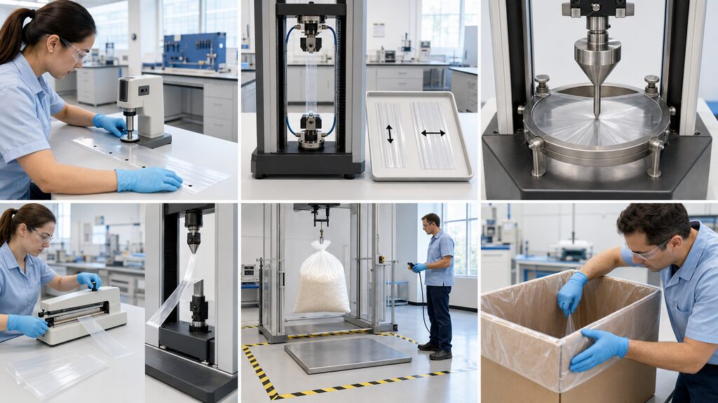 LLDPE Heavy-Duty Bag And Industrial Liner Qualification Tests