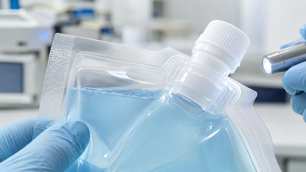 Laundry Detergent Spout Pouch Seal And Leak Testing