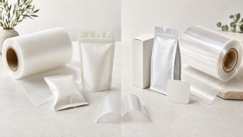 Matte BOPP Vs Matte PET Film Packaging Comparison
