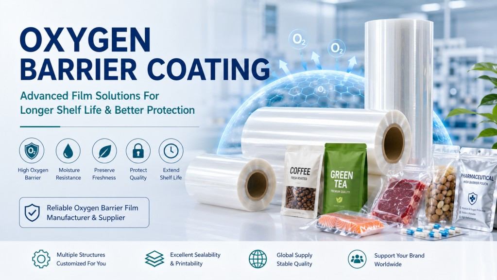 Oxygen Barrier Coating Film Manufacturer For High Barrier Packaging