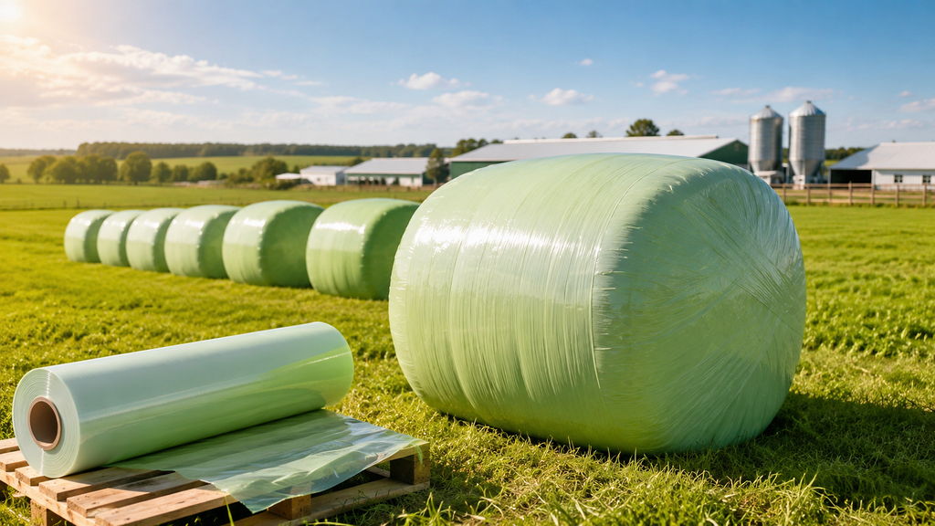 Oxygen Barrier Silage Film For Bale Protection