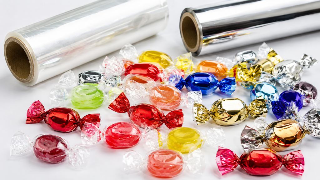 PET Twist Film For Colorful Candy Wrapping