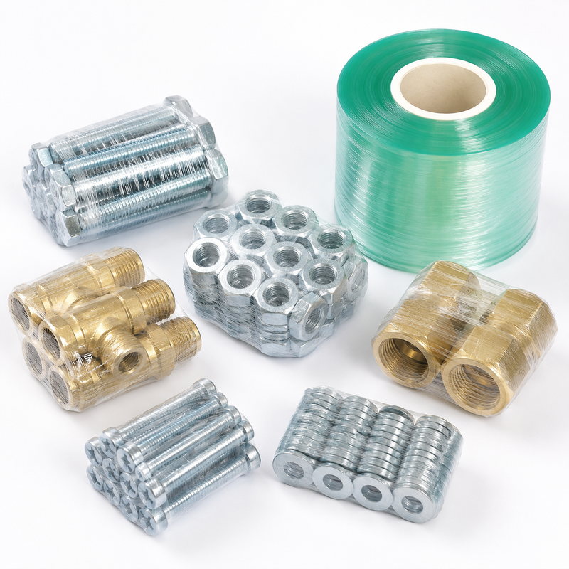 PVC Stretch Film For Small Hardware Bundling And Protection