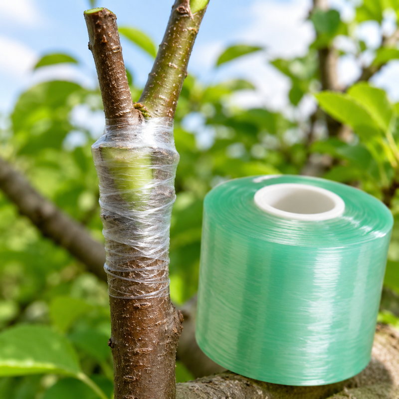 PVC Stretch Film For Tree Grafting And Nursery Wrapping