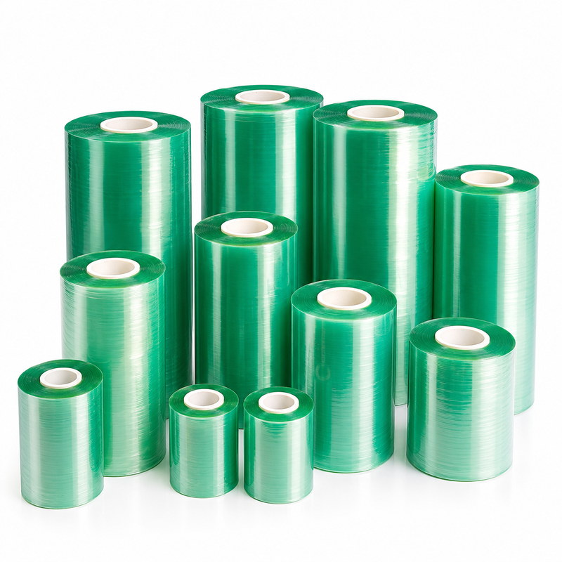 PVC Stretch Film Roll Size Options With Standard Paper Cores