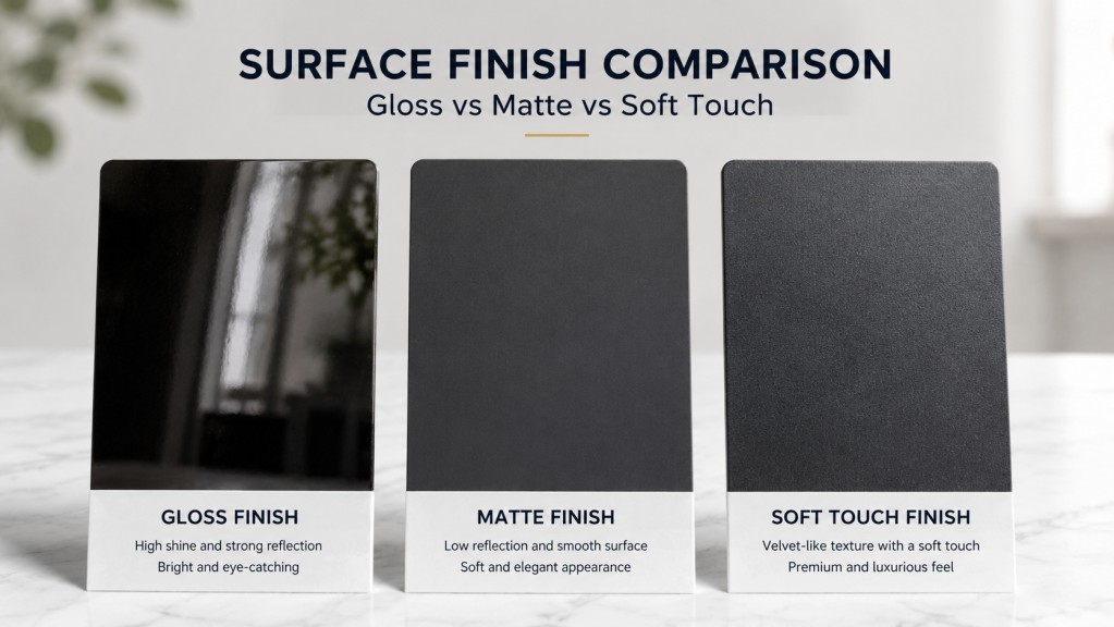 Soft Touch Coating Vs Matte Coating Comparison