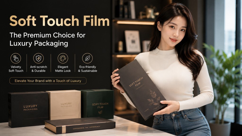 Soft Touch Film For Luxury Packaging Supplier
