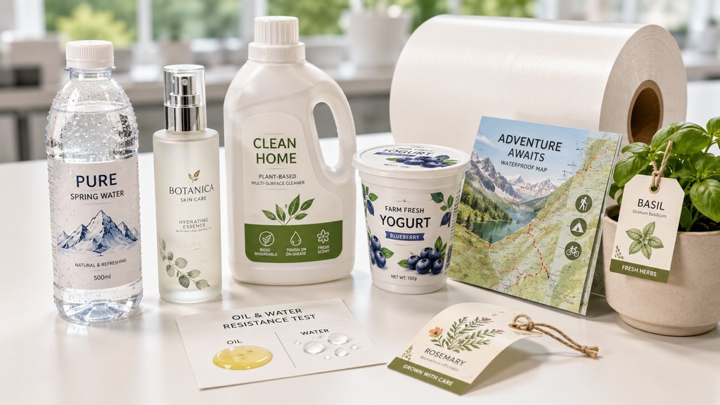 Synthetic Paper Packaging Labels And Outdoor Applications