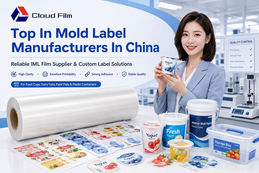 Top In Mold Label Manufacturers In China And IML Film Suppliers