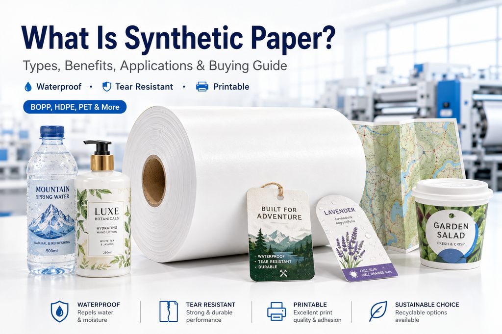 What Is Synthetic Paper Types Benefits And Applications