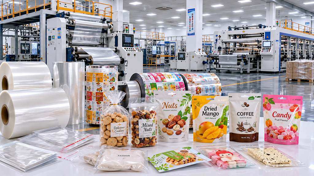 BOPP Bags Manufacturer And Flexible Packaging Production In China
