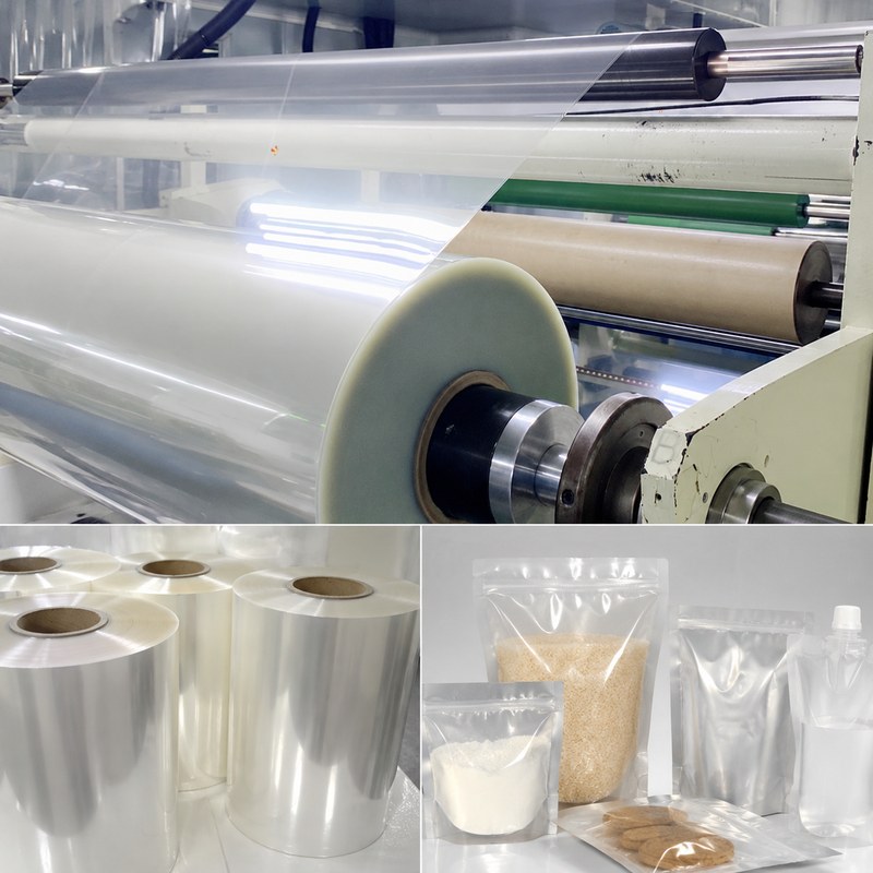 Chemical Treated PET Film For Lamination Applications