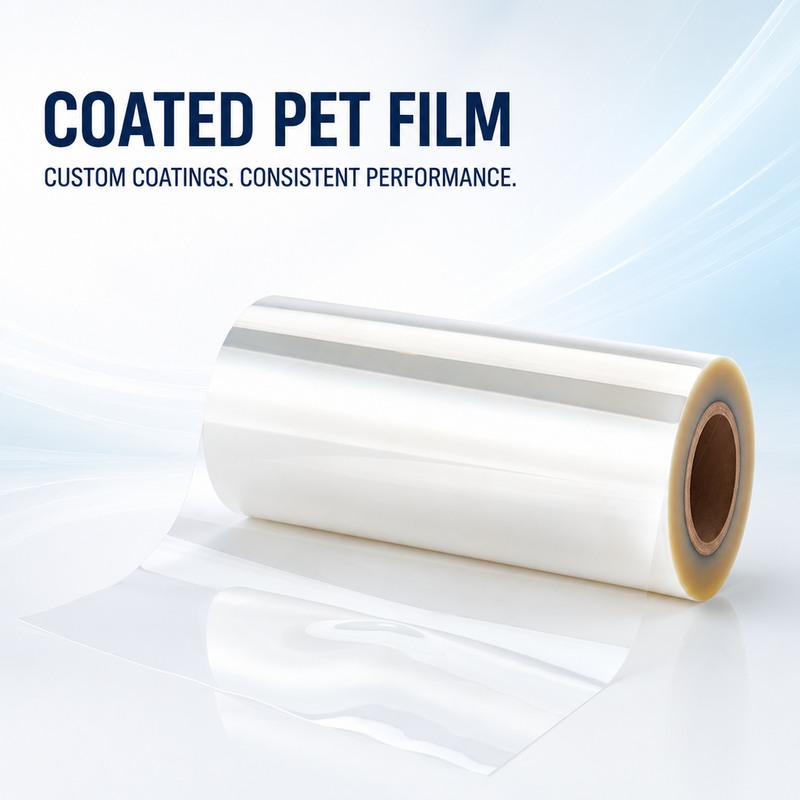 Coated PET Film Manufacturer For Printing And Packaging