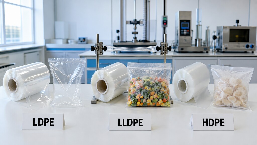 LDPE LLDPE And HDPE Film Comparison For Food Packaging