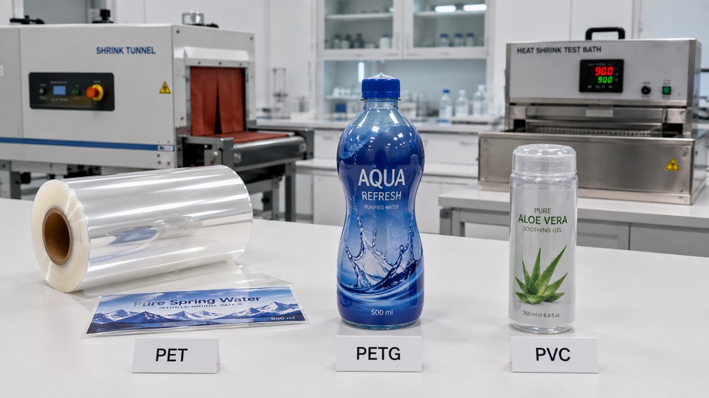PET PETG And PVC Shrink Packaging Materials Comparison