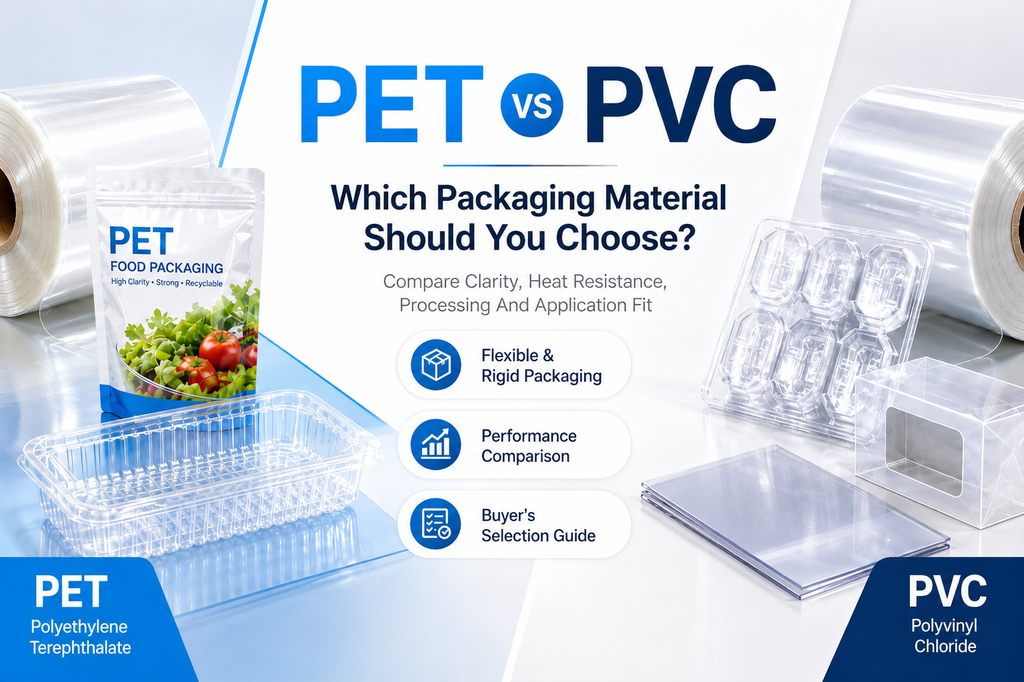 PET Vs PVC Packaging Materials Comparison And Buyer Selection Guide
