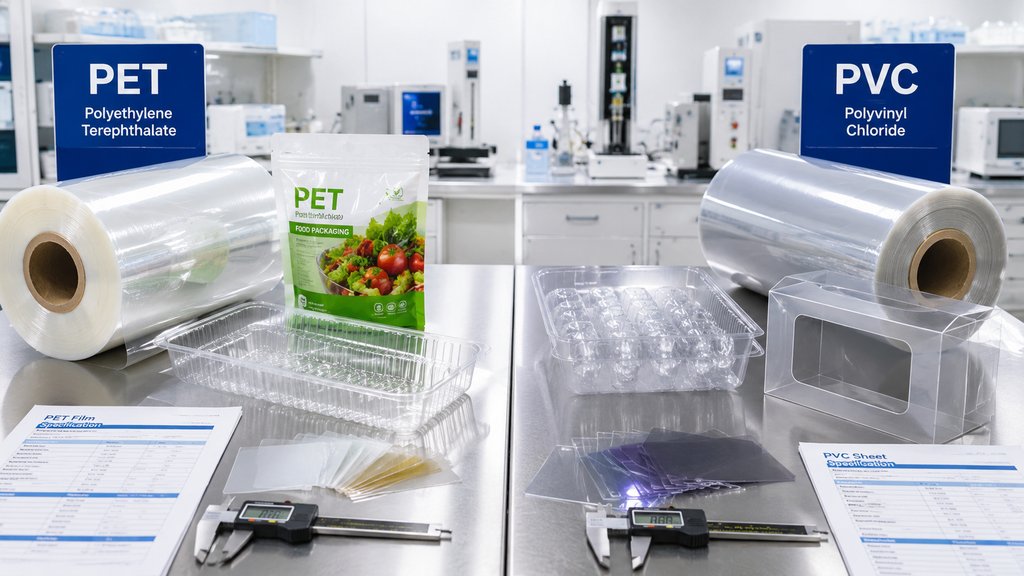 PET Vs PVC Packaging Materials Comparison For Flexible And Rigid Packaging
