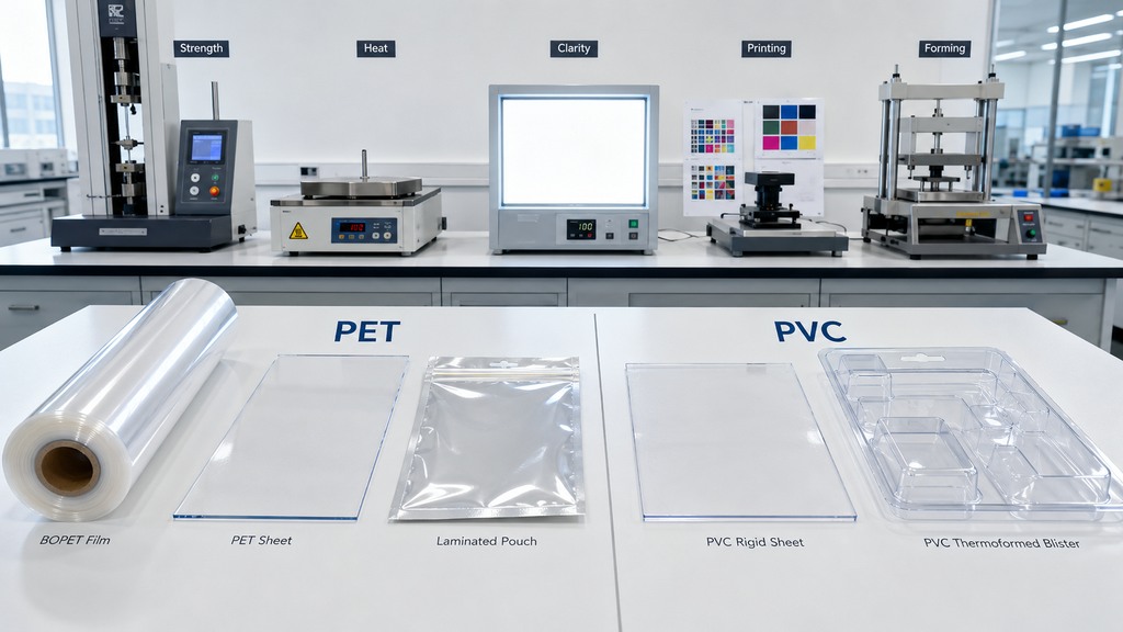 PET Vs PVC Packaging Performance Comparison For Material Selection