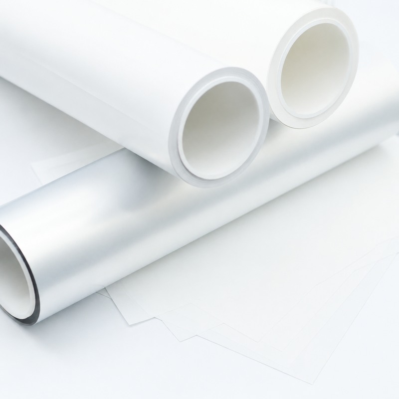 Primer Coated Matte White PET Film For Labels