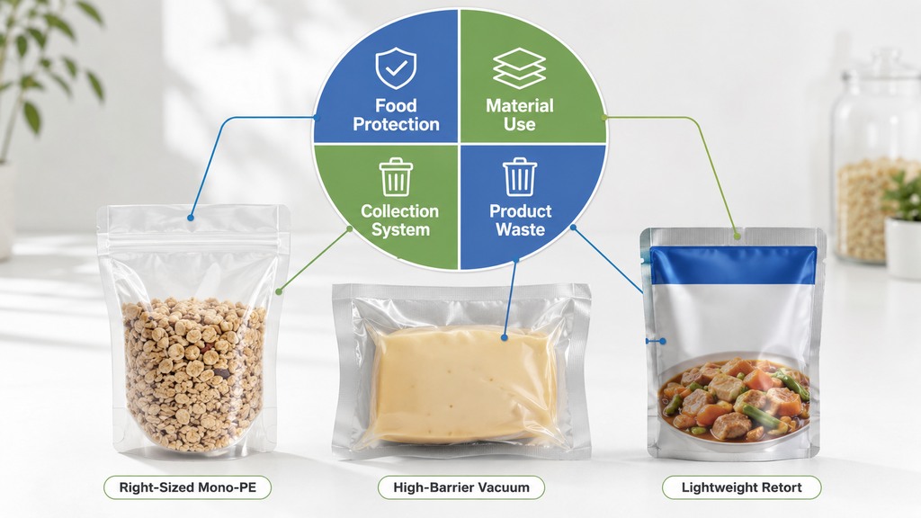 Safe And Sustainable Food Packaging Bag Design Tradeoff Review