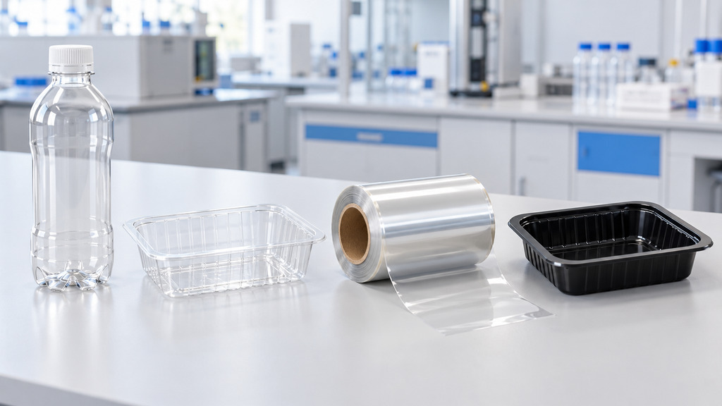 PET Plastic Packaging With APET Tray BOPET Film And CPET Tray