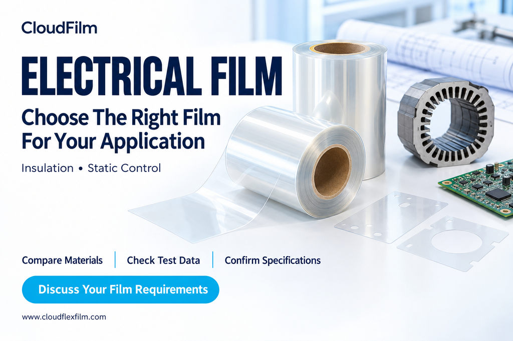 CloudFilm Electrical Film Selection For Insulation And Static Control