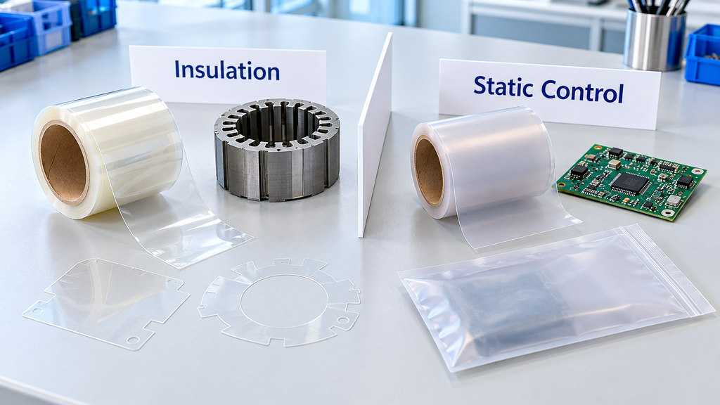 Electrical Film Samples For Insulation And Static Control