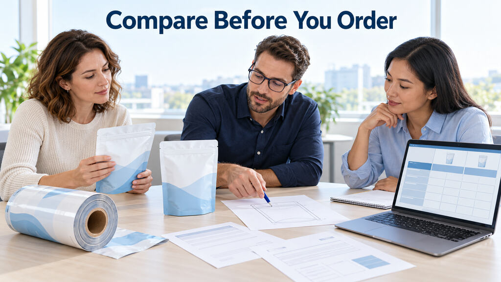 Pet Food Packaging RFQ Review With Pouch Samples And Specifications