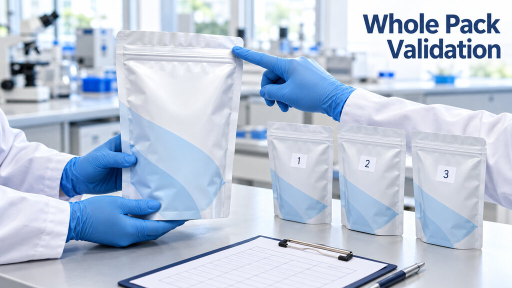 Pet Food Packaging Seal Inspection And Whole Pack Validation